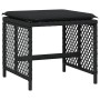 Set de comedor jardín 11 pzas con cojines ratán sintético negro de , Conjuntos de jardín - Ref: Foro24-3210787, Precio: 516,0...