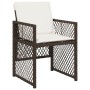 Garden furniture set 13 pieces and brown synthetic rattan cushions by , Garden sets - Ref: Foro24-3210801, Price: 769,79 €, D...