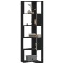 Corner shelf 5 levels black wood 50x50x179 cm by , Bookcases and shelves - Ref: Foro24-852583, Price: 88,37 €, Discount: %