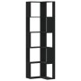 Corner shelf 5 levels black wood 50x50x179 cm by , Bookcases and shelves - Ref: Foro24-852583, Price: 88,37 €, Discount: %