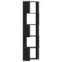 Corner shelf 5 levels black wood 50x50x179 cm by , Bookcases and shelves - Ref: Foro24-852583, Price: 88,37 €, Discount: %