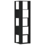 Corner shelf 5 levels black wood 50x50x179 cm by , Bookcases and shelves - Ref: Foro24-852583, Price: 88,37 €, Discount: %