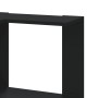 Corner shelf 5 levels black wood 50x50x179 cm by , Bookcases and shelves - Ref: Foro24-852583, Price: 88,37 €, Discount: %