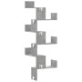 Corner wall shelf, gray wood concrete 45x45x147cm by , Shelves and shelves - Ref: Foro24-852639, Price: 55,18 €, Discount: %