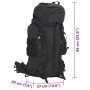 Hiking backpack, black Oxford fabric, 60 liters by , Backpacks - Ref: Foro24-4009960, Price: 68,20 €, Discount: %