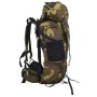 Wander-Rucksack aus grünem Camouflage-Oxford-Stoff, 80 l. von , Rucksäcke - Ref: Foro24-4009969, Preis: 71,72 €, Rabatt: %