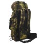 Wander-Rucksack aus grünem Camouflage-Oxford-Stoff, 60 l. von , Rucksäcke - Ref: Foro24-4009962, Preis: 68,20 €, Rabatt: %