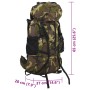 Mochila de senderismo tela oxford verde camuflaje 60 l de , Mochilas - Ref: Foro24-4009962, Precio: 68,20 €, Descuento: %