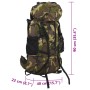 Mochila de senderismo tela oxford verde camuflaje 100 l de , Mochilas - Ref: Foro24-4009976, Precio: 78,86 €, Descuento: %