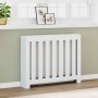 Engineered wood radiator cover in white, 104x20x82 cm. by , Accessories for heating radiators - Ref: Foro24-852735, Price: 71...