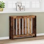 Radiator cover in aged wood color, 104x20x82 cm. by , Accessories for heating radiators - Ref: Foro24-852742, Price: 62,24 €,...