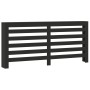 Engineered wood radiator cover in black, 175x20x82 cm by , Accessories for heating radiators - Ref: Foro24-852709, Price: 80,...