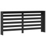 Engineered wood radiator cover in black, 175x20x82 cm by , Accessories for heating radiators - Ref: Foro24-852709, Price: 80,...