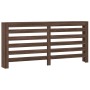 Engineered wood radiator cover in brown oak, 175x20x82cm by , Accessories for heating radiators - Ref: Foro24-852714, Price: ...