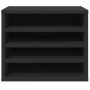 Organizador escritorio madera ingeniería negro 36x26x29,5 cm de , Clasificación y organización - Ref: Foro24-848046, Precio: ...