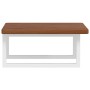 Wall-mounted steel and solid oak wood sink shelf by , bathroom vanities - Ref: Foro24-3302400, Price: 71,99 €, Discount: %