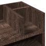 Wooden engineering desktop organizer brown 44.5x24x25 cm by , Classification and organization - Ref: Foro24-848044, Price: 38...