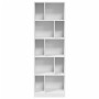 Estantería de madera de ingeniería blanca 57x28,5x174 cm de , Librerías y estanterías - Ref: Foro24-847989, Precio: 99,00 €, ...