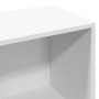 Estantería de madera de ingeniería blanca 57x28,5x174 cm de , Librerías y estanterías - Ref: Foro24-847989, Precio: 99,00 €, ...