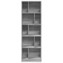 Engineered wood bookshelf in Sonoma gray, 57x28.5x174 cm by , Bookcases and shelves - Ref: Foro24-847994, Price: 91,38 €, Dis...