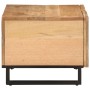 Mesa de centro de madera maciza de mango rugosa 80x51x40 cm de , Mesas de centro - Ref: Foro24-377461, Precio: 142,99 €, Desc...