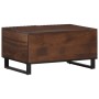 Mesa de centro madera maciza mango marrón 80x51x40 cm de , Mesas de centro - Ref: Foro24-377463, Precio: 133,09 €, Descuento: %