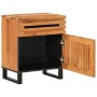 Mesita de noche madera maciza de acacia 50x34x60 cm de , Mesitas de noche - Ref: Foro24-377477, Precio: 97,70 €, Descuento: %