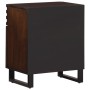 Mesita de noche madera maciza mango marrón 50x34x60 cm de , Mesitas de noche - Ref: Foro24-377494, Precio: 105,99 €, Descuent...