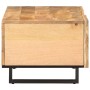 Massiver Couchtisch aus grobem Mangoholz 100x55x40 cm von , Couchtisch - Ref: Foro24-377496, Preis: 163,91 €, Rabatt: %