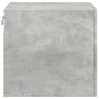 Engineered wood gray concrete wall cabinet 45x42.5x40 cm by , Sideboards - Ref: Foro24-846106, Price: 45,45 €, Discount: %