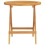 Terrace bistro table solid acacia wood Ø46x47 cm by vidaXL, Garden tables - Ref: Foro24-312116, Price: 38,39 €, Discount: %