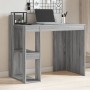 Escritorio de oficina madera ingeniería gris 103,5x56,5x94 cm de , Escritorios - Ref: Foro24-847980, Precio: 95,46 €, Descuen...