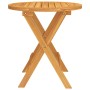 Terrace bistro table solid acacia wood Ø46x47 cm by vidaXL, Garden tables - Ref: Foro24-312116, Price: 40,91 €, Discount: %