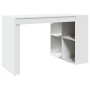 Office desk made of white engineered wood, 123.5x73.5x75 cm by , Desks - Ref: Foro24-847982, Price: 106,89 €, Discount: %