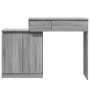 Dresser with LED lights in gray Sonoma 115x37x110.5 cm by , Bedroom Dressers - Ref: Foro24-848232, Price: 130,99 €, Discount: %