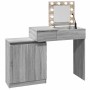 Dresser with LED lights in gray Sonoma 115x37x110.5 cm by , Bedroom Dressers - Ref: Foro24-848232, Price: 130,99 €, Discount: %