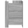 Mesita de noche madera de ingeniería gris Sonoma 45x50x65 cm de , Mesitas de noche - Ref: Foro24-848309, Precio: 96,32 €, Des...