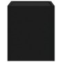 Wall-mounted bedside tables, set of 2, black, 45x30x35 cm by , Nightstands - Ref: Foro24-848328, Price: 104,88 €, Discount: %