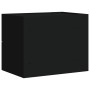 Wall-mounted bedside tables, set of 2, black, 45x30x35 cm by , Nightstands - Ref: Foro24-848328, Price: 104,88 €, Discount: %