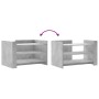 Mesa de centro madera de ingeniería gris hormigón 80x50x50 cm de , Mesas de centro - Ref: Foro24-848342, Precio: 78,02 €, Des...