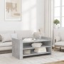 Engineered wood gray concrete coffee table 100x50x50 cm by , Coffee table - Ref: Foro24-848349, Price: 93,99 €, Discount: %