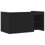 Mesa de centro de madera de ingeniería negra 100x50x50 cm de , Mesas de centro - Ref: Foro24-848361, Precio: 104,34 €, Descue...