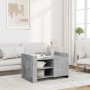 Engineered wood gray concrete coffee table 80x50x50 cm by , Coffee table - Ref: Foro24-848356, Price: 85,70 €, Discount: %