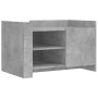 Mitteltisch aus grauem Beton-Ingenieurholz 80x50x50 cm von , Couchtisch - Ref: Foro24-848356, Preis: 85,70 €, Rabatt: %