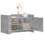 Mesa de centro madera de ingeniería gris hormigón 80x50x50 cm de , Mesas de centro - Ref: Foro24-848356, Precio: 97,99 €, Des...