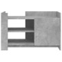 Mesa de centro madera de ingeniería gris hormigón 80x50x50 cm de , Mesas de centro - Ref: Foro24-848356, Precio: 85,70 €, Des...