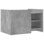 Mesa de centro madera de ingeniería gris hormigón 80x50x50 cm de , Mesas de centro - Ref: Foro24-848356, Precio: 97,99 €, Des...