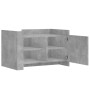 Engineered wood gray concrete coffee table 80x50x50 cm by , Coffee table - Ref: Foro24-848356, Price: 85,70 €, Discount: %