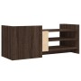 Mueble TV madera contrachapada color marrón roble 100x35x40 cm de , Muebles TV - Ref: Foro24-848380, Precio: 82,99 €, Descuen...