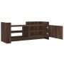 TV stand made of plywood in brown oak color, measuring 100x35x40 cm. by , TV Furniture - Ref: Foro24-848380, Price: 72,16 €, ...